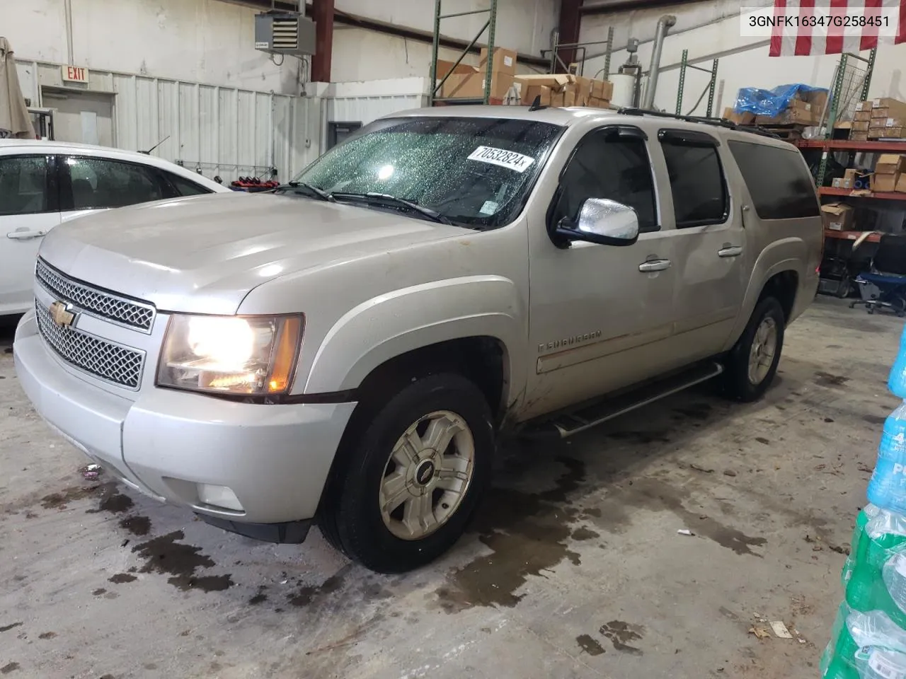 2007 Chevrolet Suburban K1500 VIN: 3GNFK16347G258451 Lot: 70532824