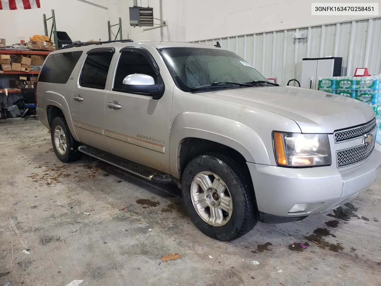 2007 Chevrolet Suburban K1500 VIN: 3GNFK16347G258451 Lot: 70532824