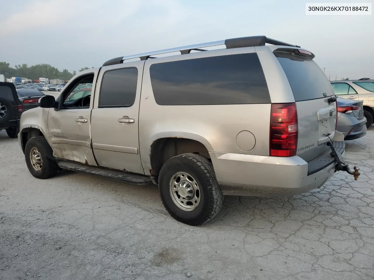 3GNGK26KX7G188472 2007 Chevrolet Suburban K2500