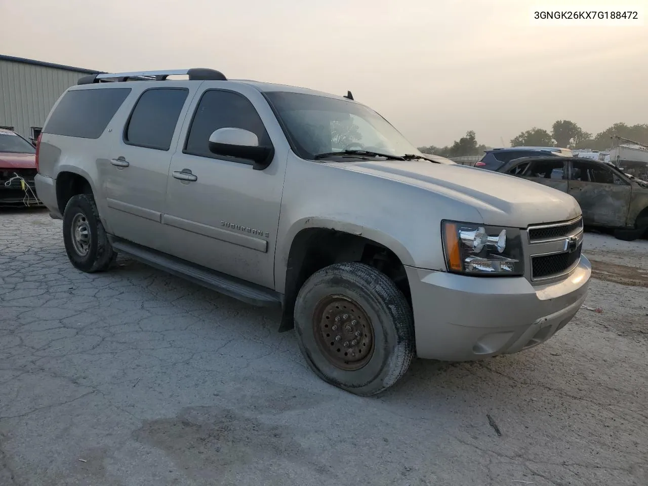 3GNGK26KX7G188472 2007 Chevrolet Suburban K2500