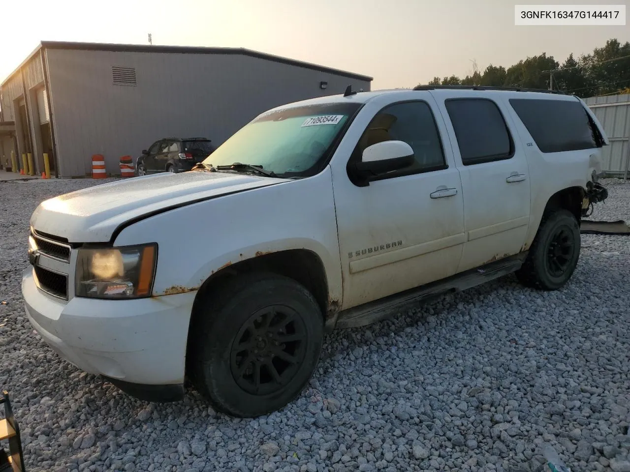 2007 Chevrolet Suburban K1500 VIN: 3GNFK16347G144417 Lot: 71093544