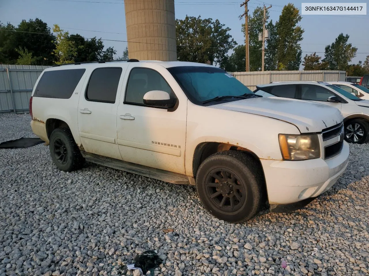 3GNFK16347G144417 2007 Chevrolet Suburban K1500