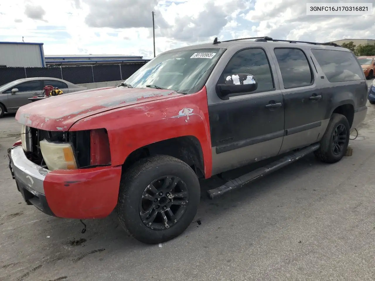 3GNFC16J17G316821 2007 Chevrolet Suburban C1500