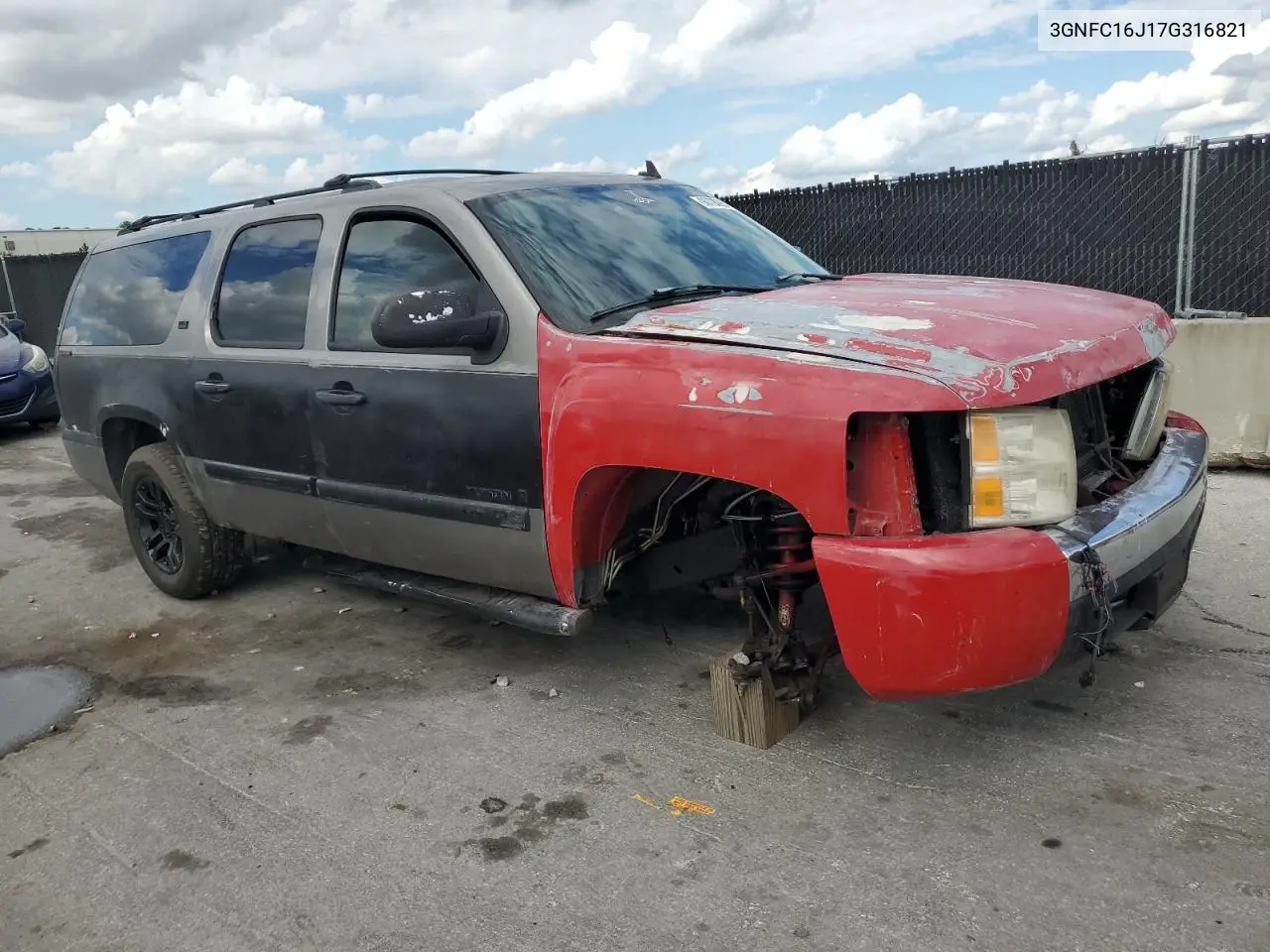 3GNFC16J17G316821 2007 Chevrolet Suburban C1500