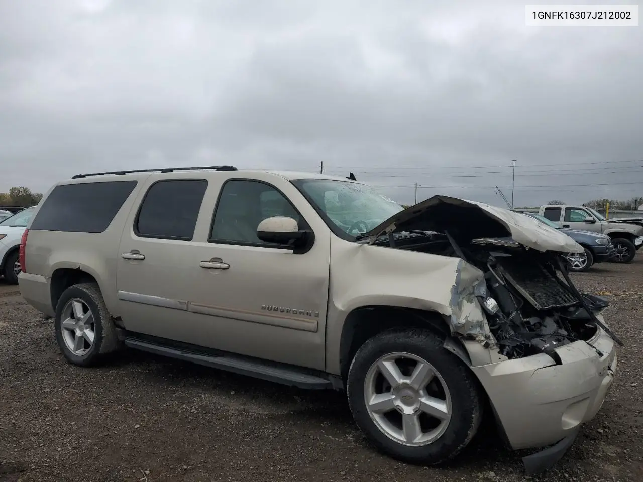 1GNFK16307J212002 2007 Chevrolet Suburban K1500