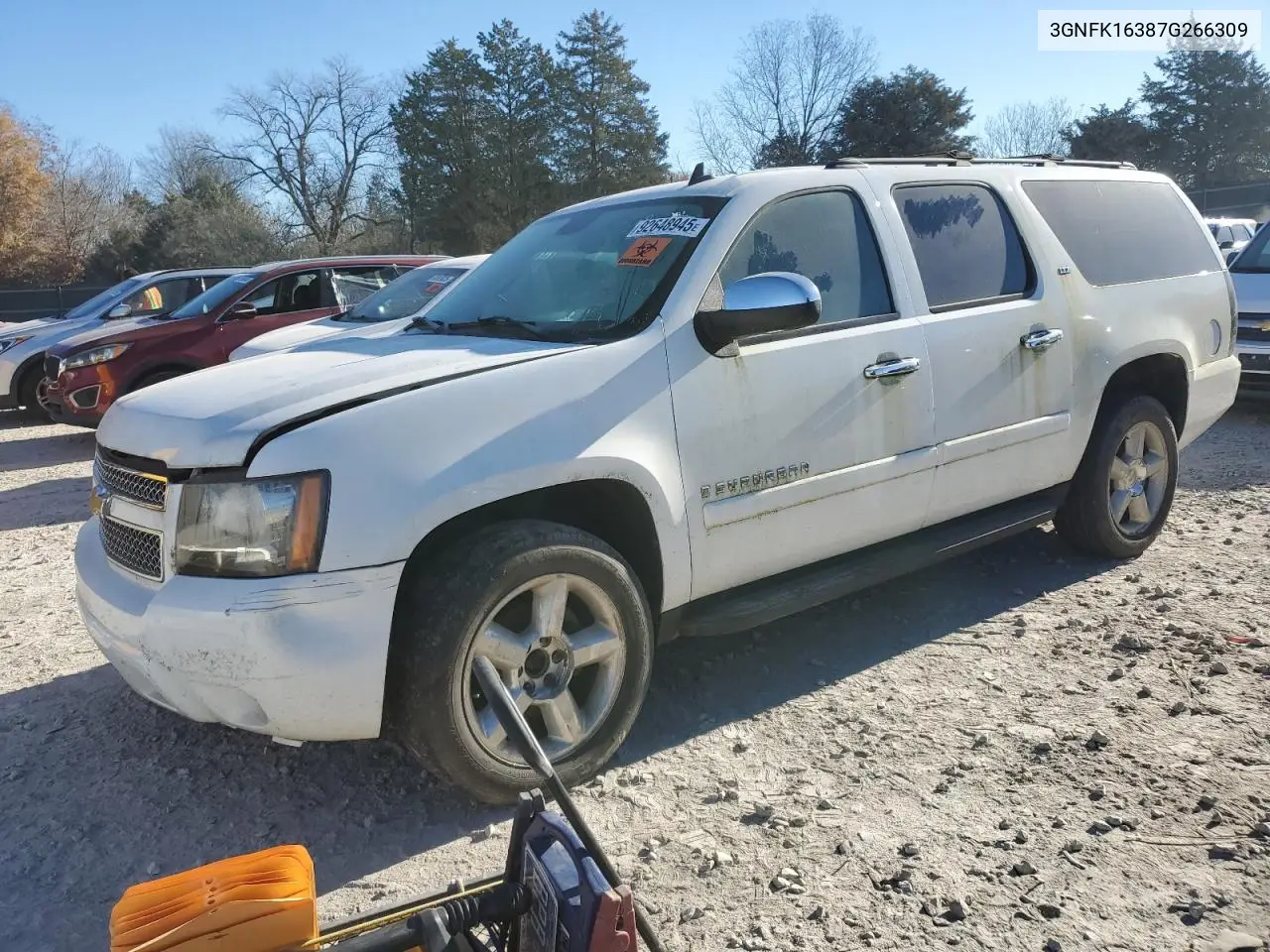 3GNFK16387G266309 2007 Chevrolet Suburban K1500