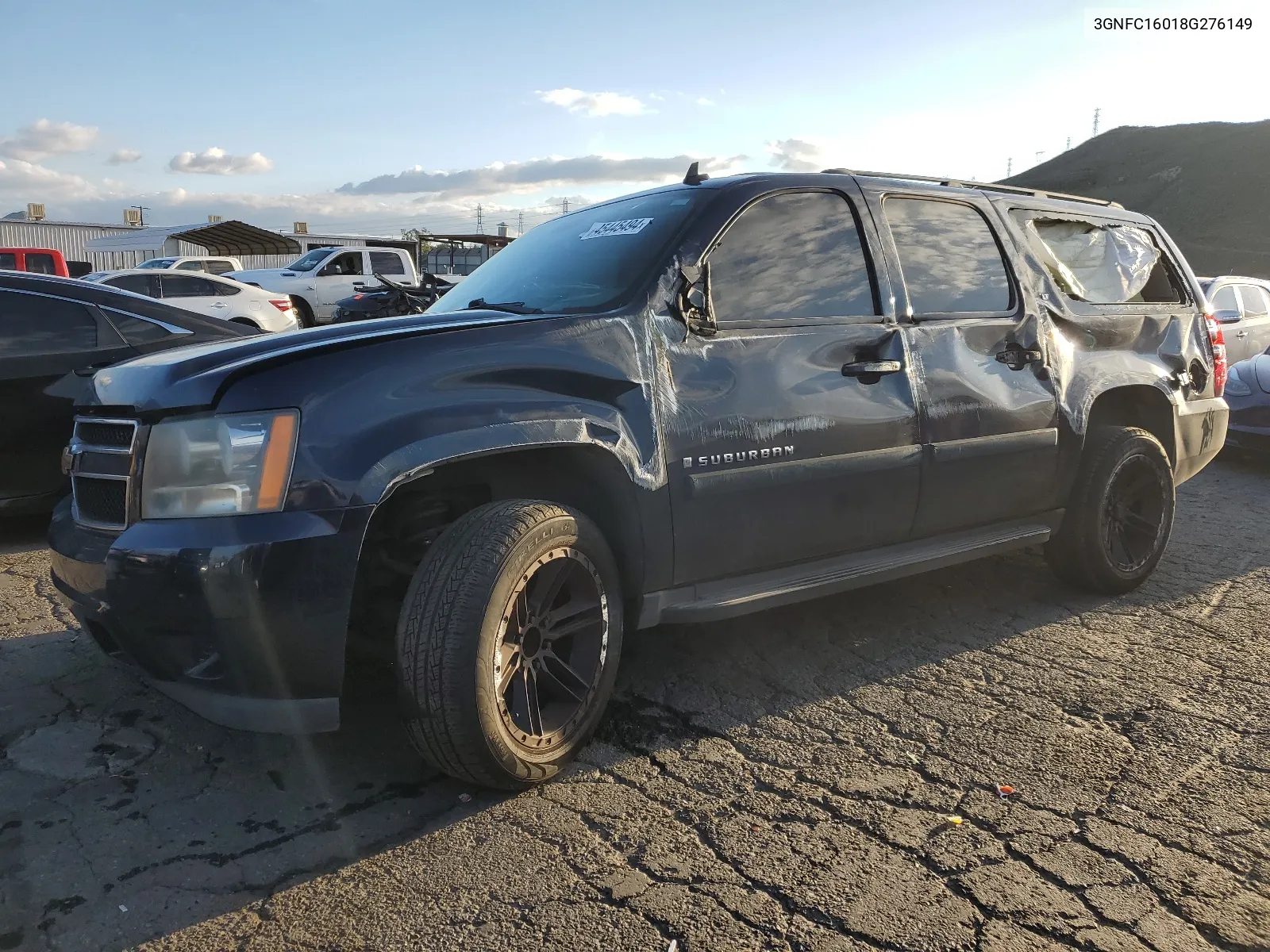 2008 Chevrolet Suburban C1500 Ls VIN: 3GNFC16018G276149 Lot: 45445494