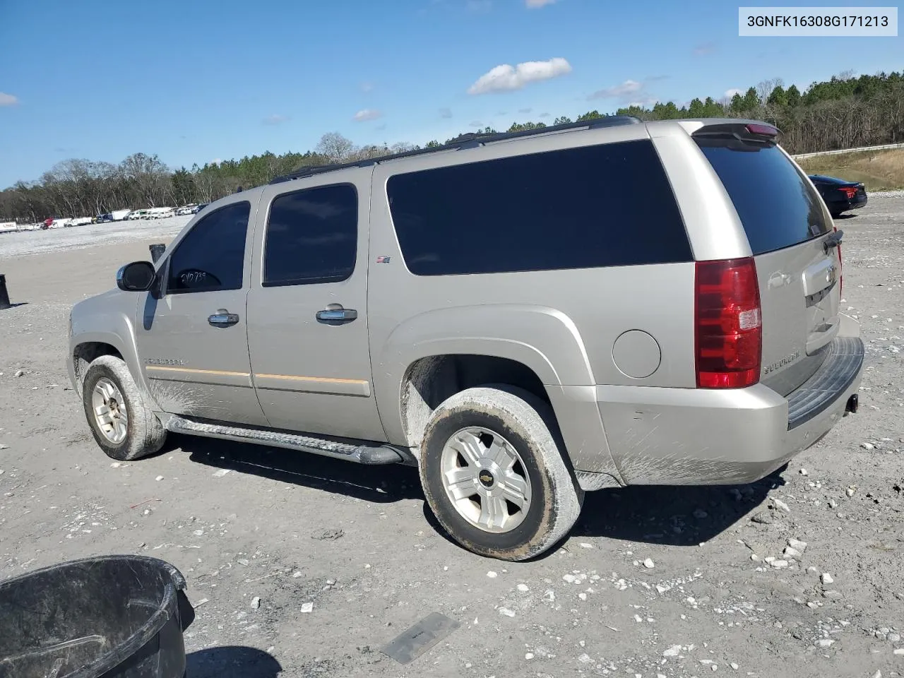 2008 Chevrolet Suburban K1500 Ls VIN: 3GNFK16308G171213 Lot: 46183524