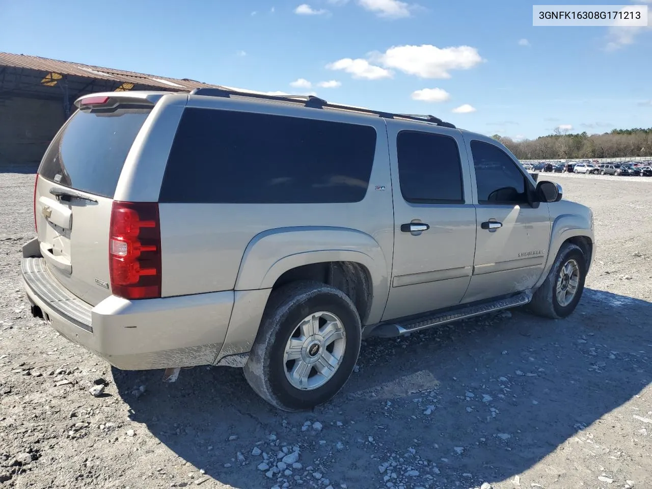 2008 Chevrolet Suburban K1500 Ls VIN: 3GNFK16308G171213 Lot: 46183524