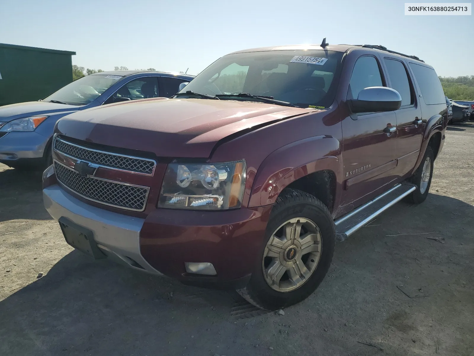 3GNFK16388G254713 2008 Chevrolet Suburban K1500 Ls