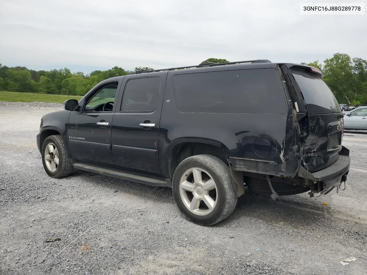 2008 Chevrolet Suburban C1500 Ls VIN: 3GNFC16J88G289778 Lot: 51162544