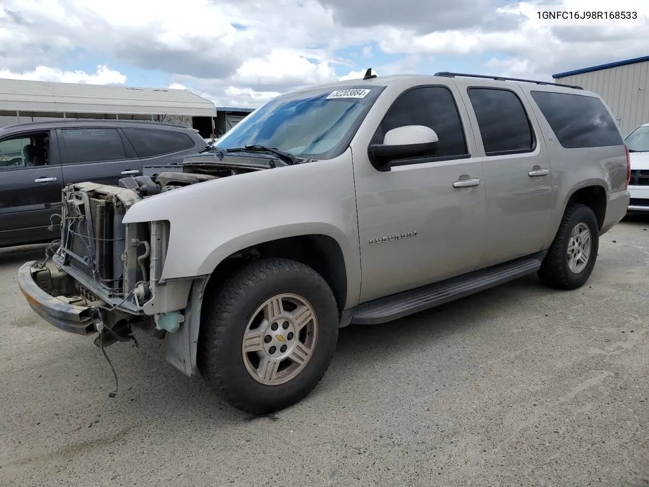 2008 Chevrolet Suburban C1500 Ls VIN: 1GNFC16J98R168533 Lot: 52203884