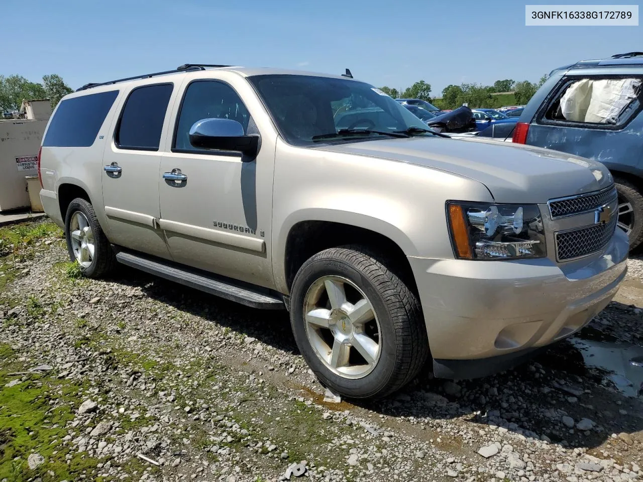 2008 Chevrolet Suburban K1500 Ls VIN: 3GNFK16338G172789 Lot: 54497634