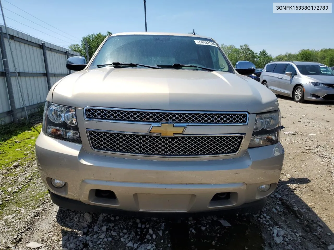 2008 Chevrolet Suburban K1500 Ls VIN: 3GNFK16338G172789 Lot: 54497634