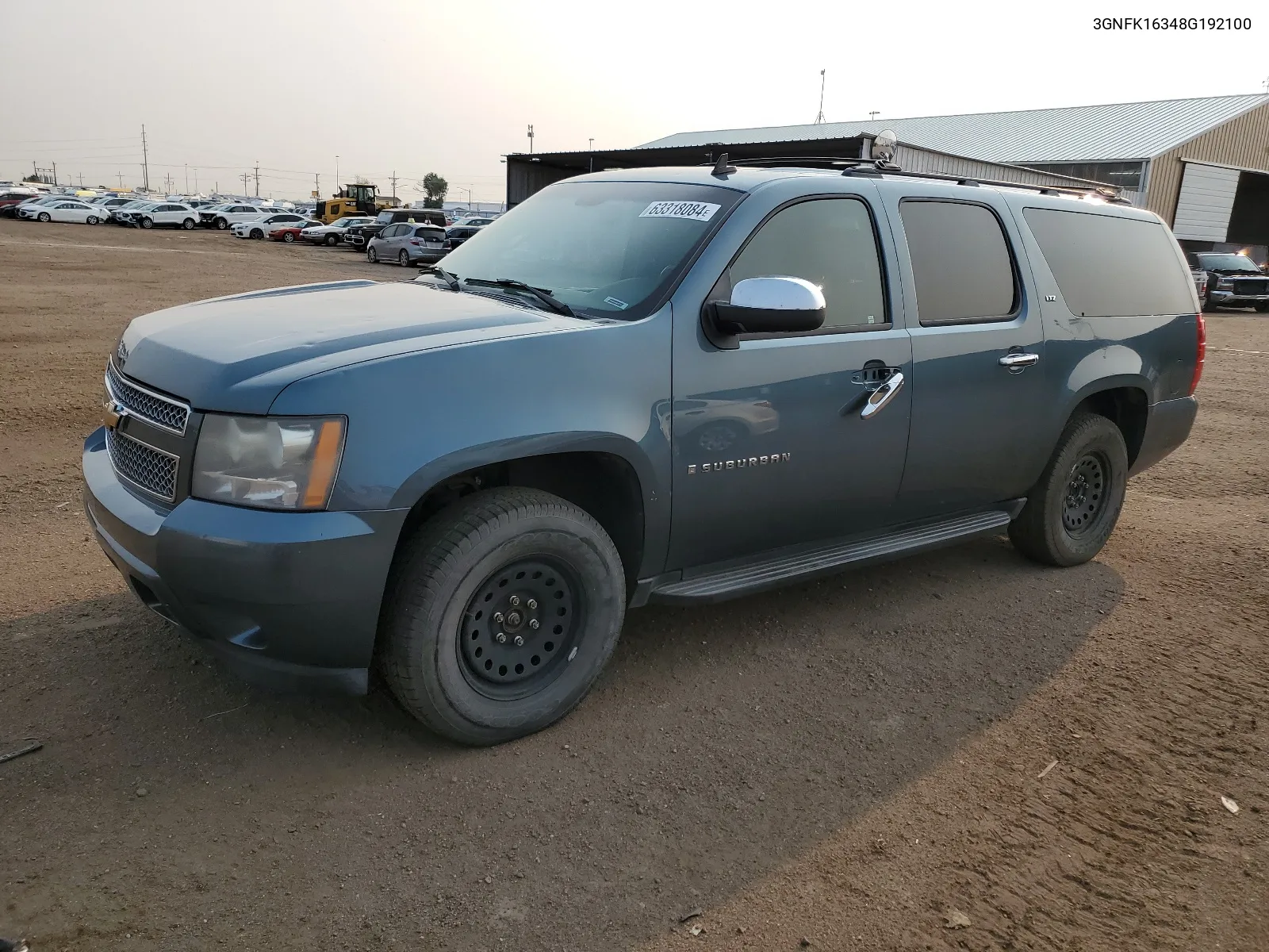 2008 Chevrolet Suburban K1500 Ls VIN: 3GNFK16348G192100 Lot: 63318084