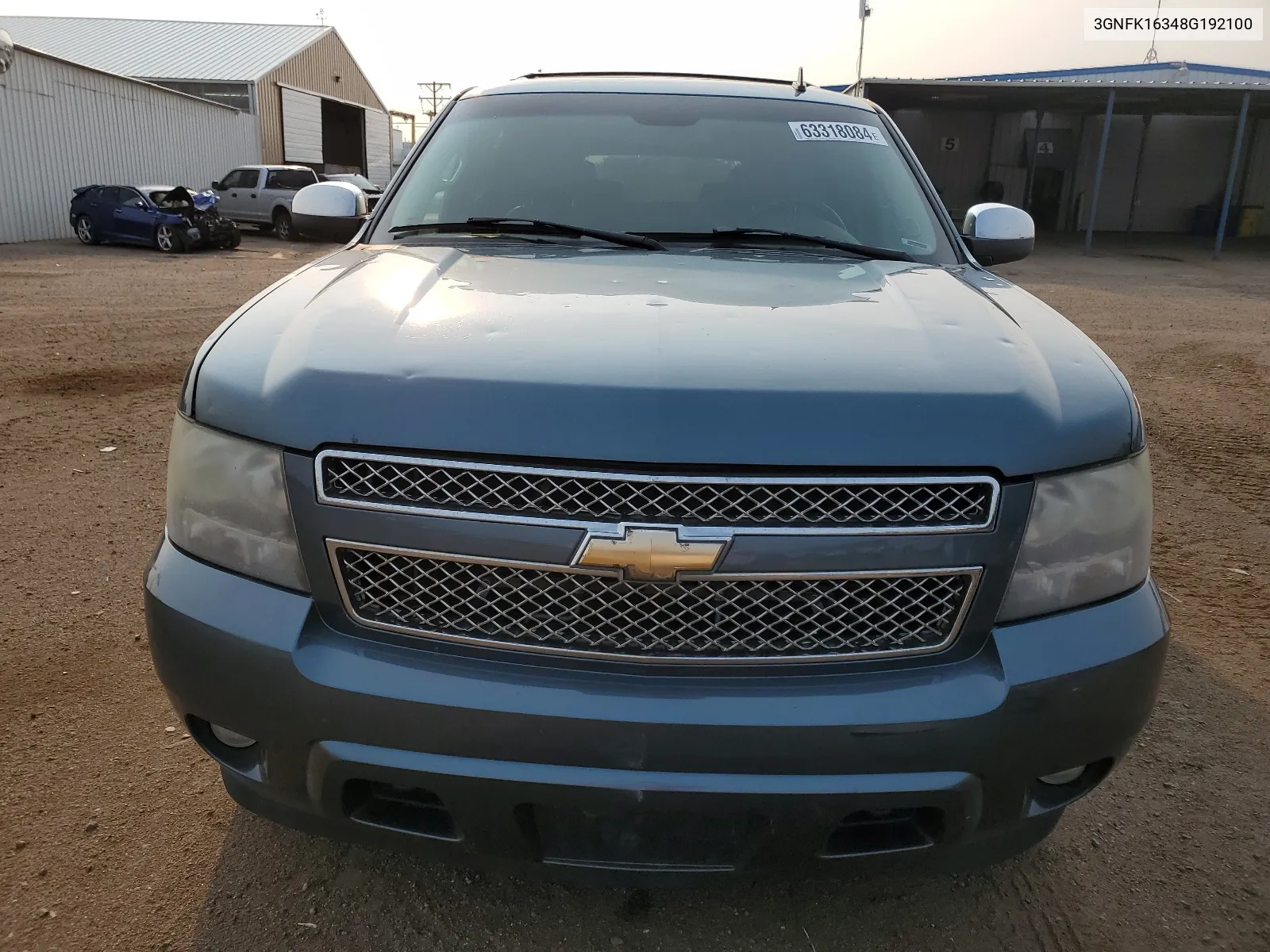 2008 Chevrolet Suburban K1500 Ls VIN: 3GNFK16348G192100 Lot: 63318084