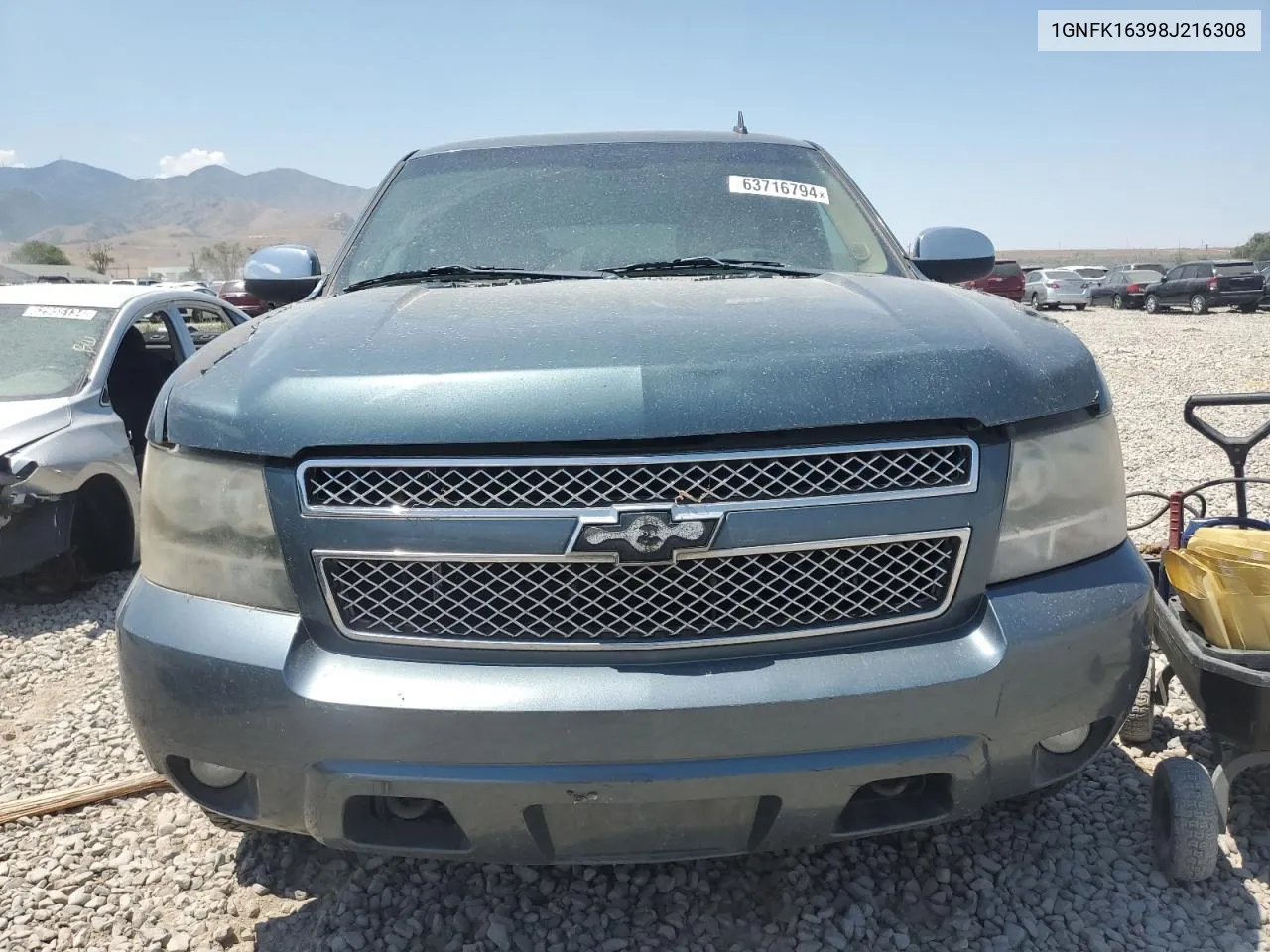 1GNFK16398J216308 2008 Chevrolet Suburban K1500 Ls