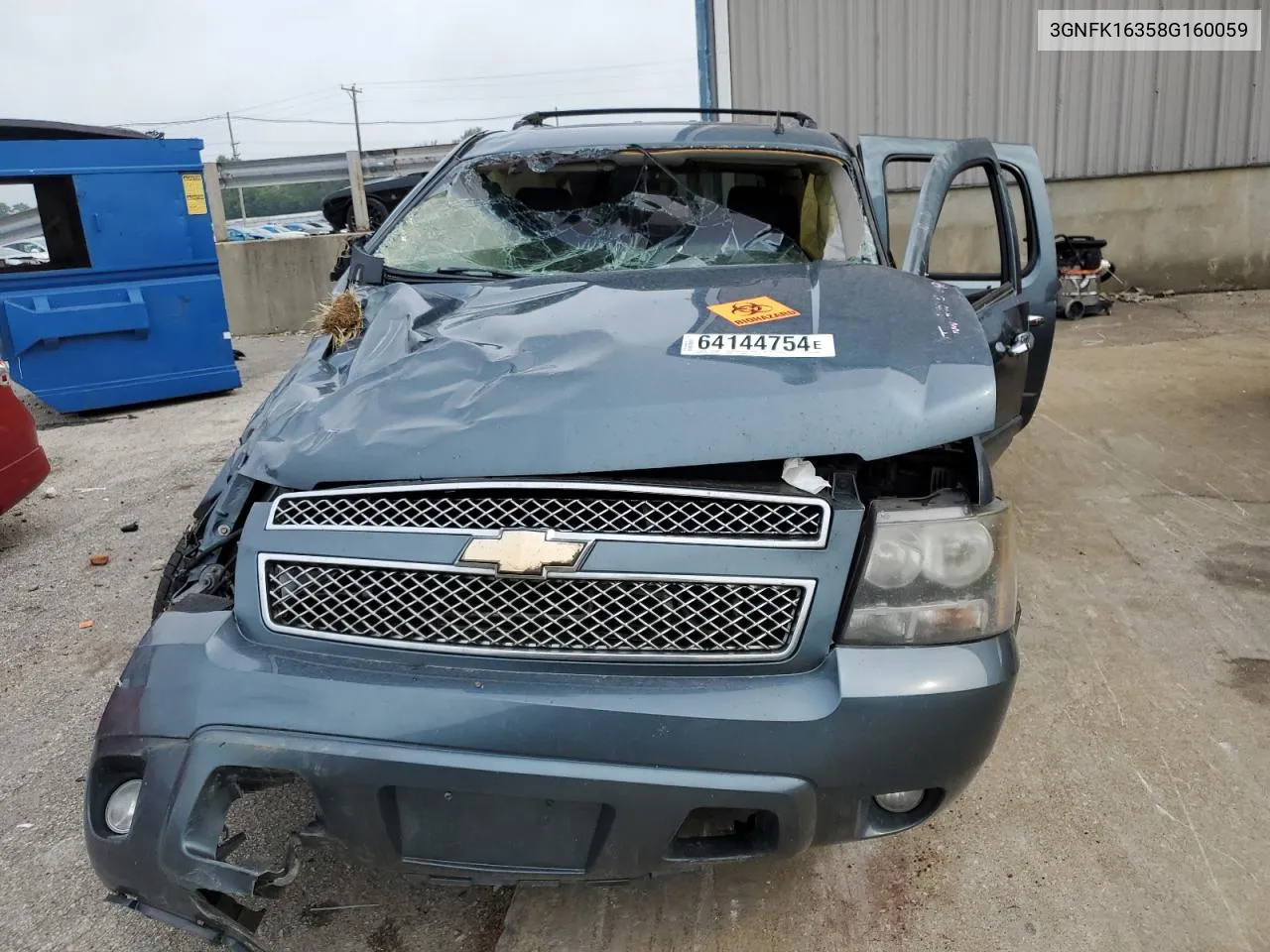 2008 Chevrolet Suburban K1500 Ls VIN: 3GNFK16358G160059 Lot: 64144754