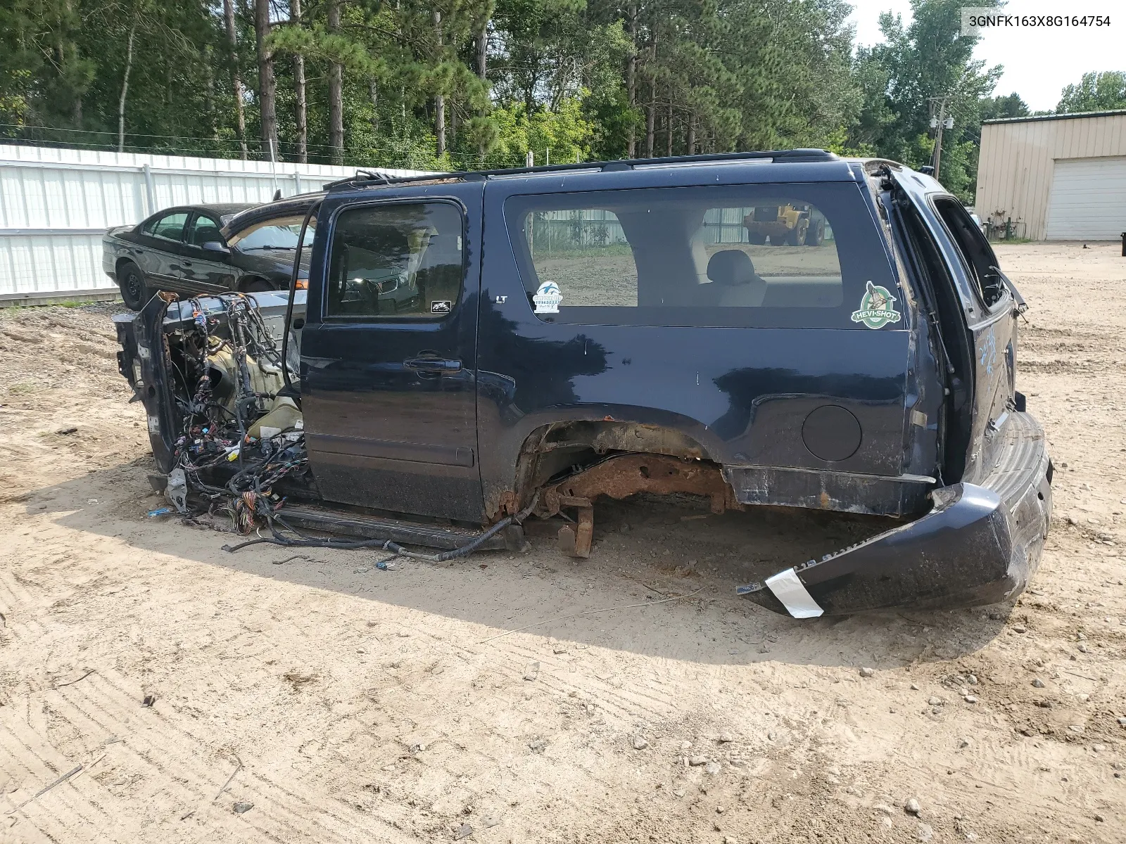 2008 Chevrolet Suburban K1500 Ls VIN: 3GNFK163X8G164754 Lot: 64376194