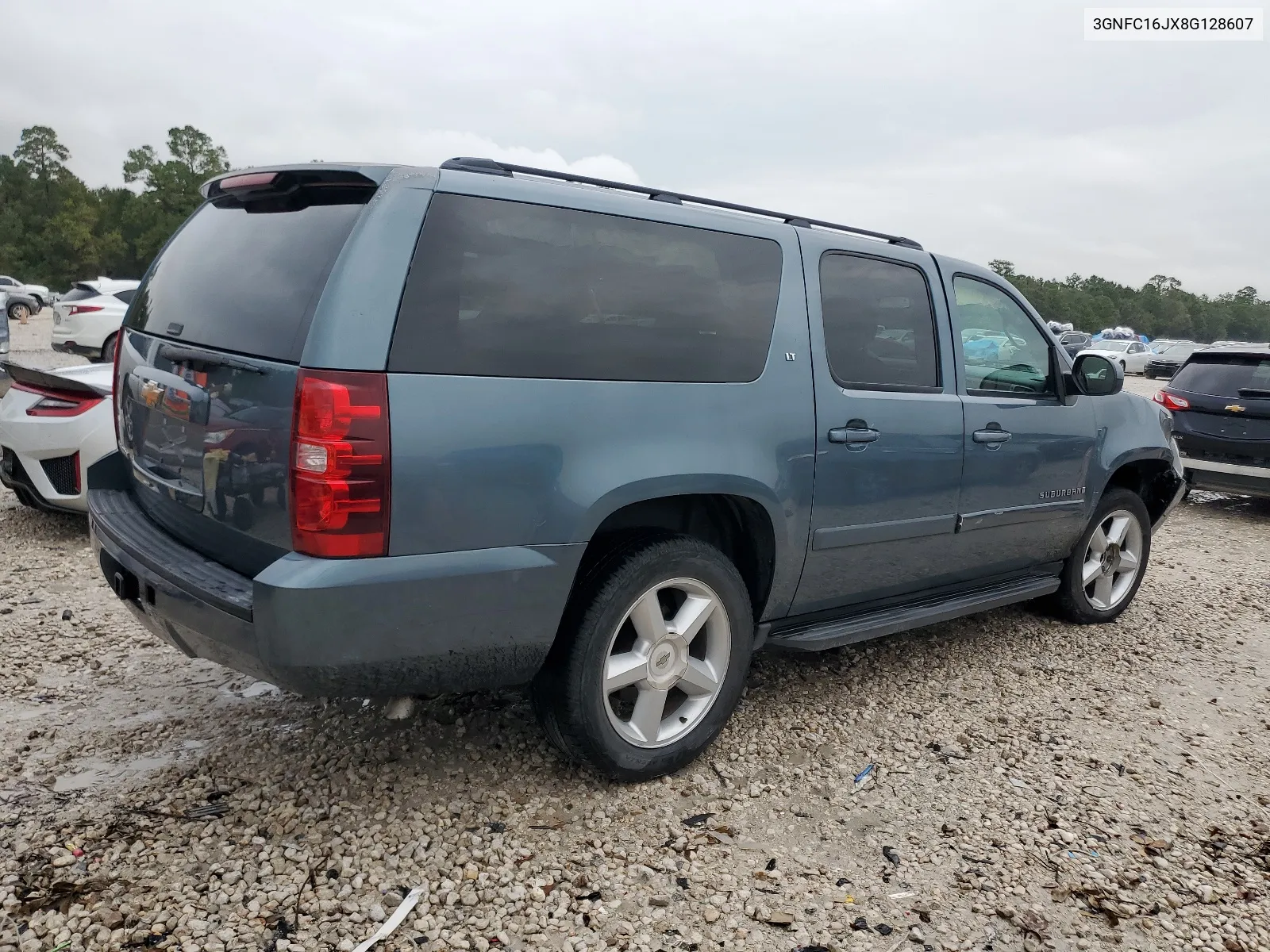 3GNFC16JX8G128607 2008 Chevrolet Suburban C1500 Ls