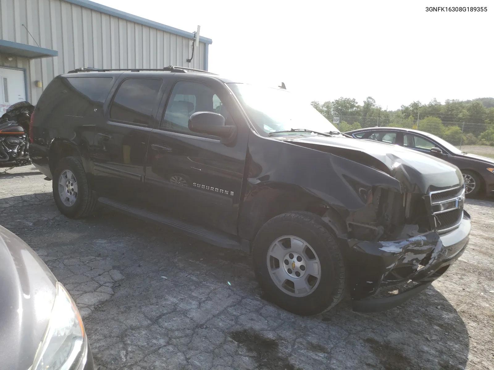 2008 Chevrolet Suburban K1500 Ls VIN: 3GNFK16308G189355 Lot: 64936674