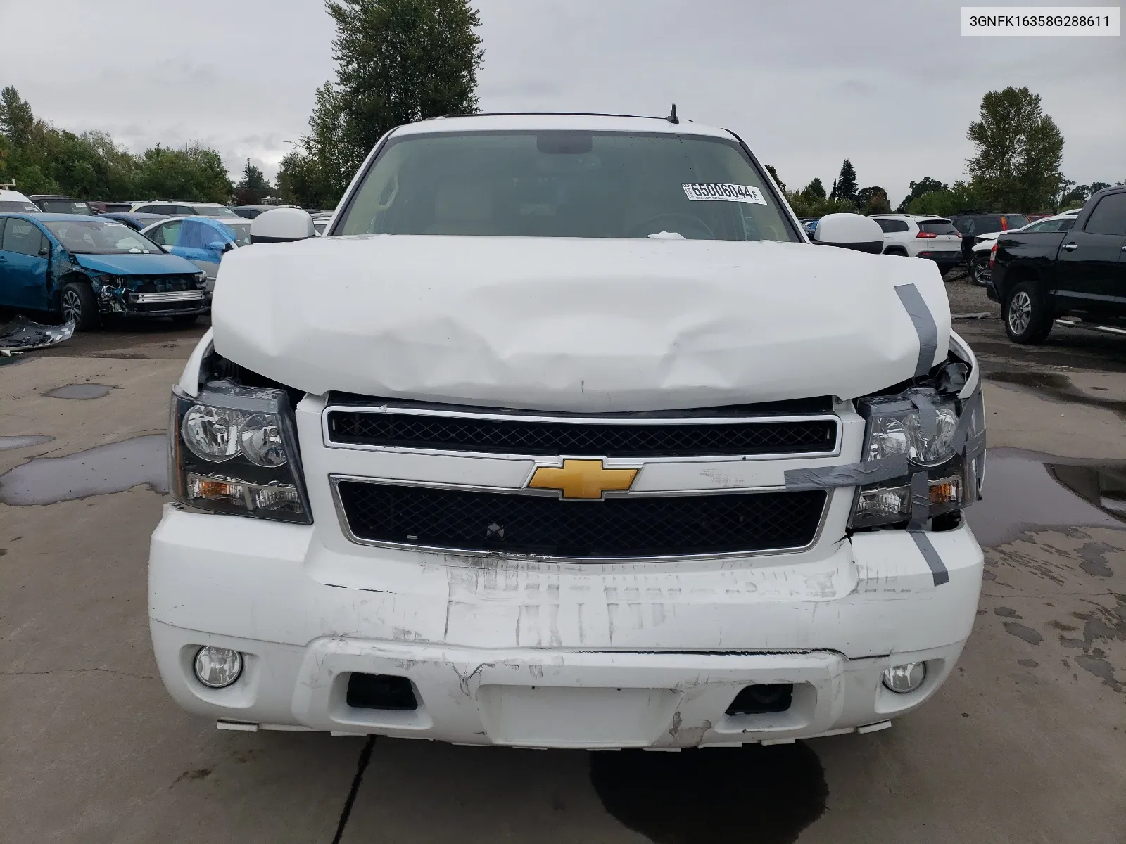 3GNFK16358G288611 2008 Chevrolet Suburban K1500 Ls