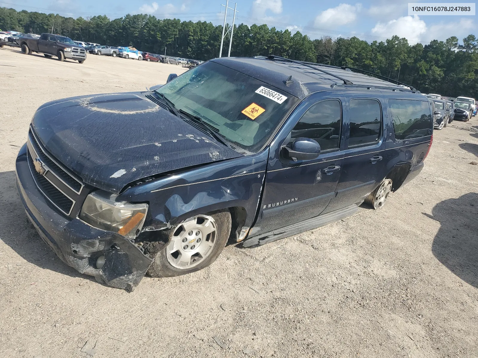 1GNFC16078J247883 2008 Chevrolet Suburban C1500 Ls