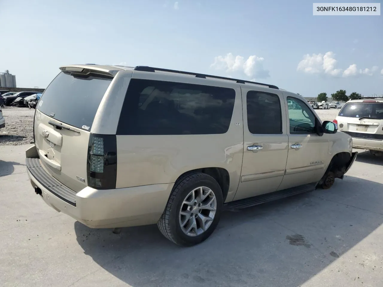 2008 Chevrolet Suburban K1500 Ls VIN: 3GNFK16348G181212 Lot: 65759894