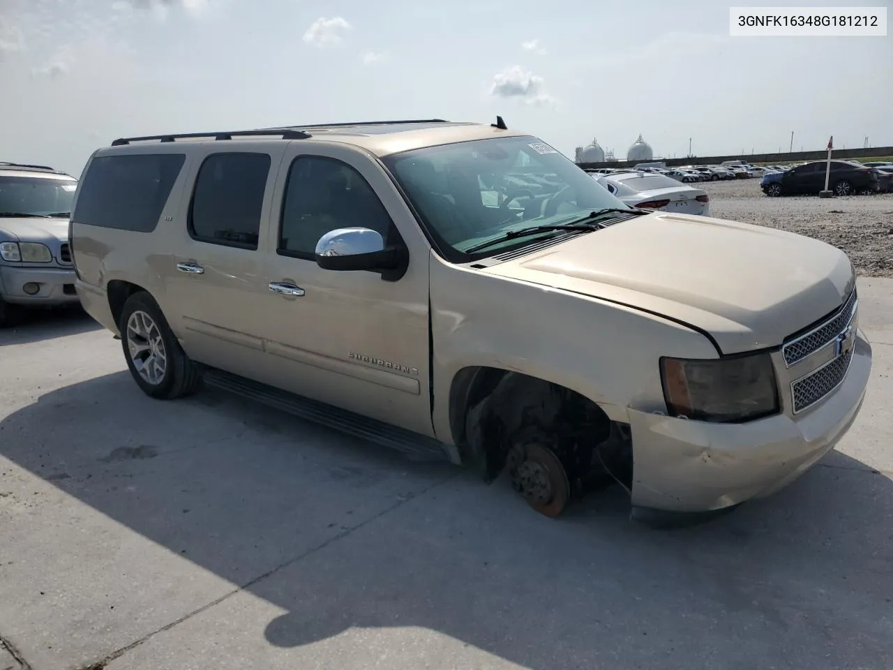 3GNFK16348G181212 2008 Chevrolet Suburban K1500 Ls