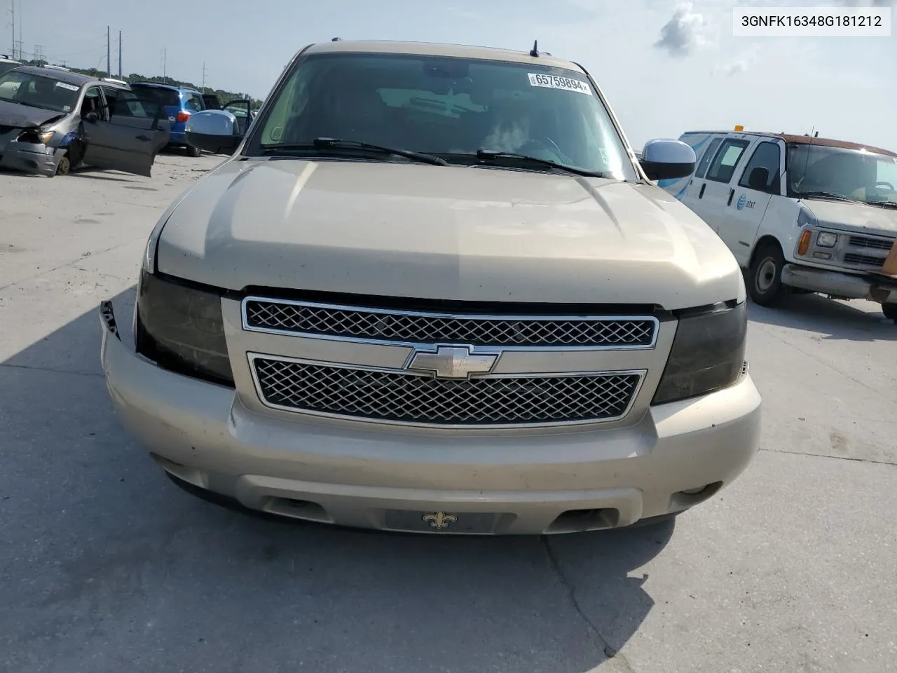 3GNFK16348G181212 2008 Chevrolet Suburban K1500 Ls