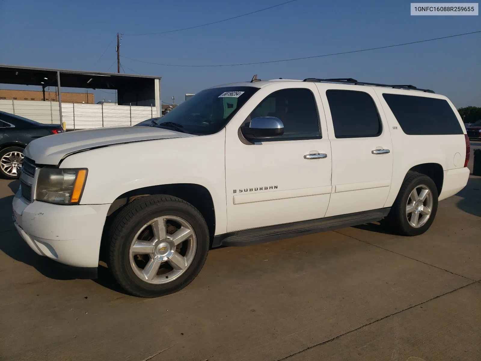 1GNFC16088R259655 2008 Chevrolet Suburban C1500 Ls