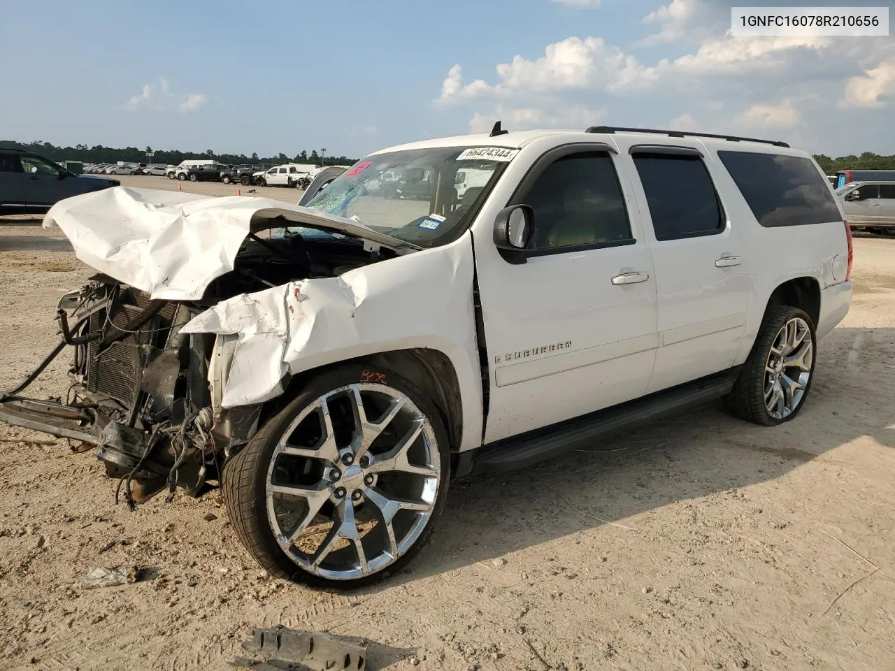 2008 Chevrolet Suburban C1500 Ls VIN: 1GNFC16078R210656 Lot: 66424344