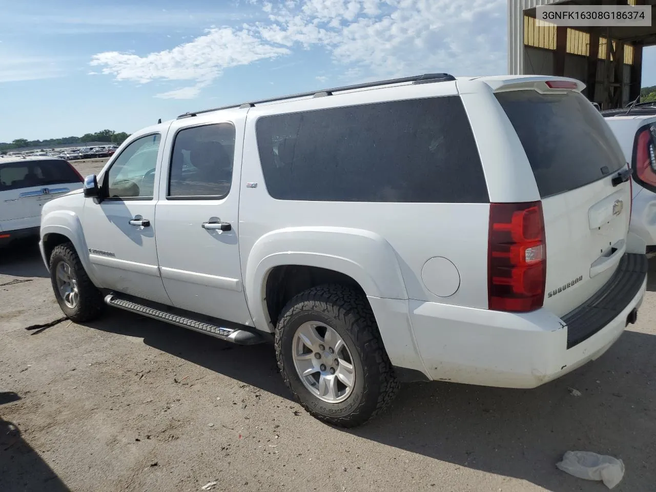 3GNFK16308G186374 2008 Chevrolet Suburban K1500 Ls