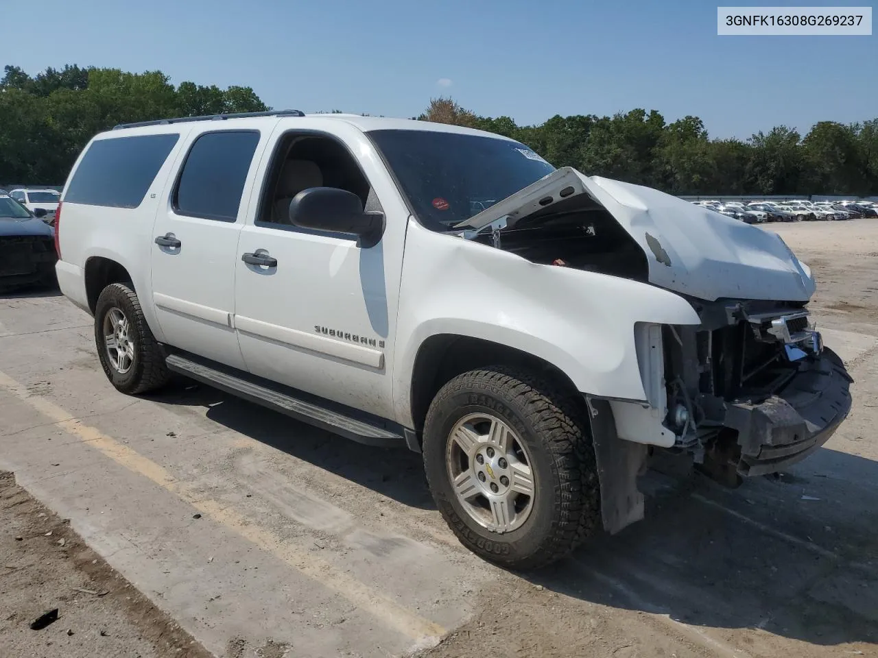 3GNFK16308G269237 2008 Chevrolet Suburban K1500 Ls