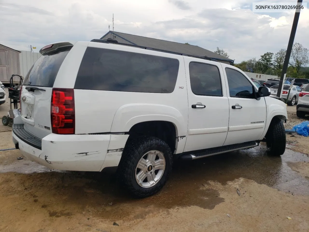 2008 Chevrolet Suburban K1500 Ls VIN: 3GNFK16378G269056 Lot: 69138044