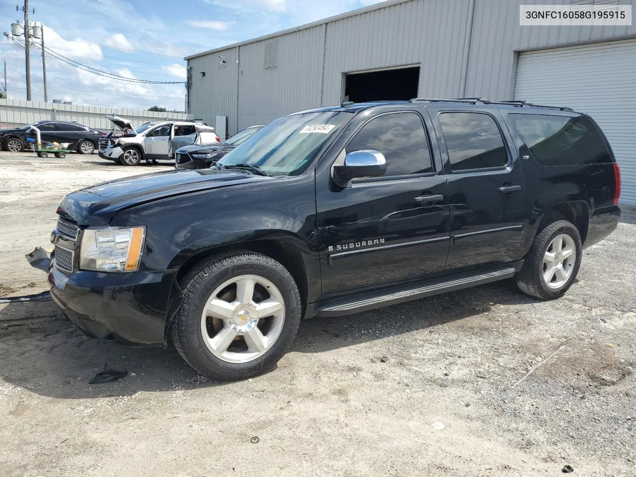 2008 Chevrolet Suburban C1500 Ls VIN: 3GNFC16058G195915 Lot: 70293484