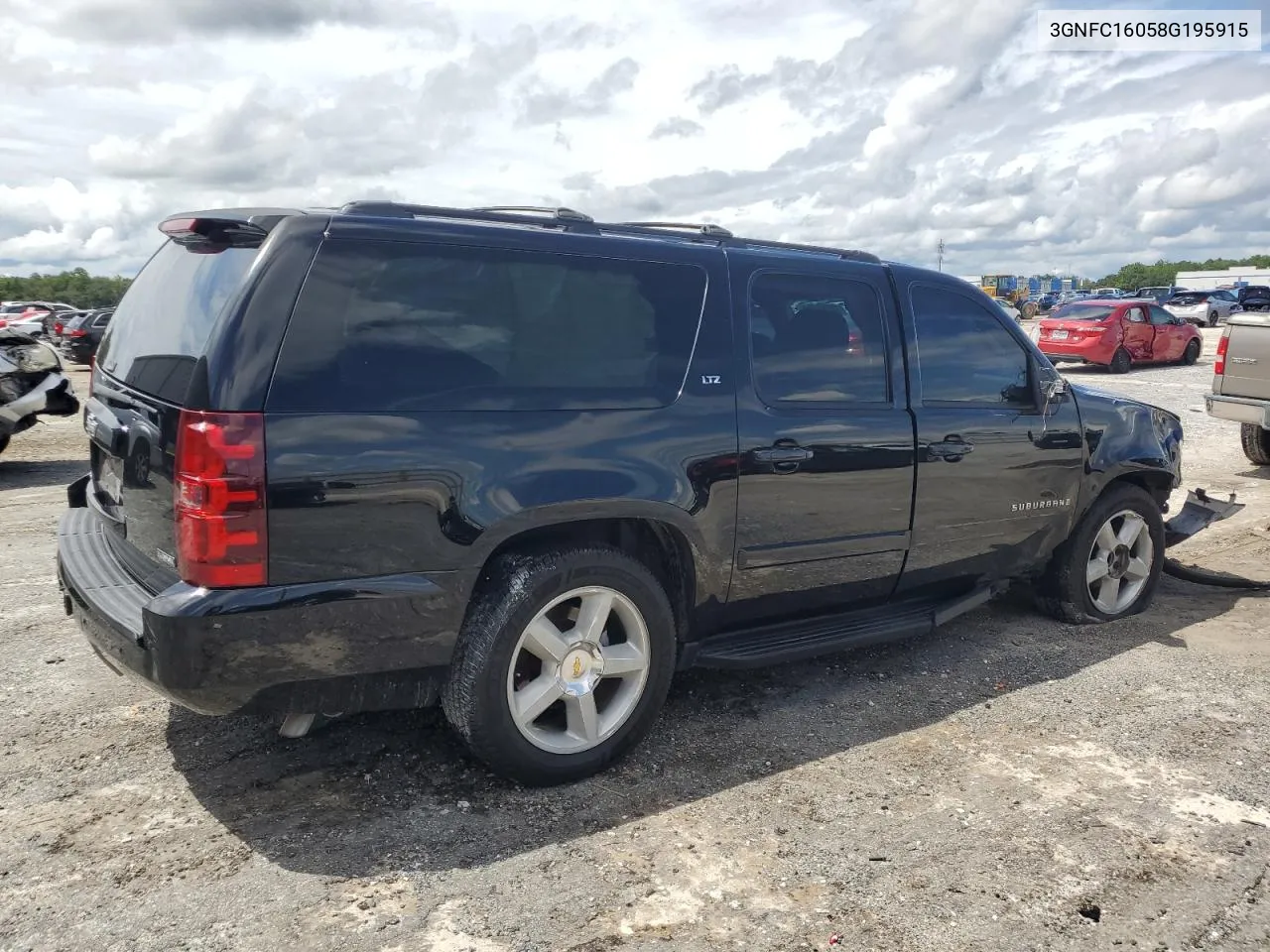 2008 Chevrolet Suburban C1500 Ls VIN: 3GNFC16058G195915 Lot: 70293484