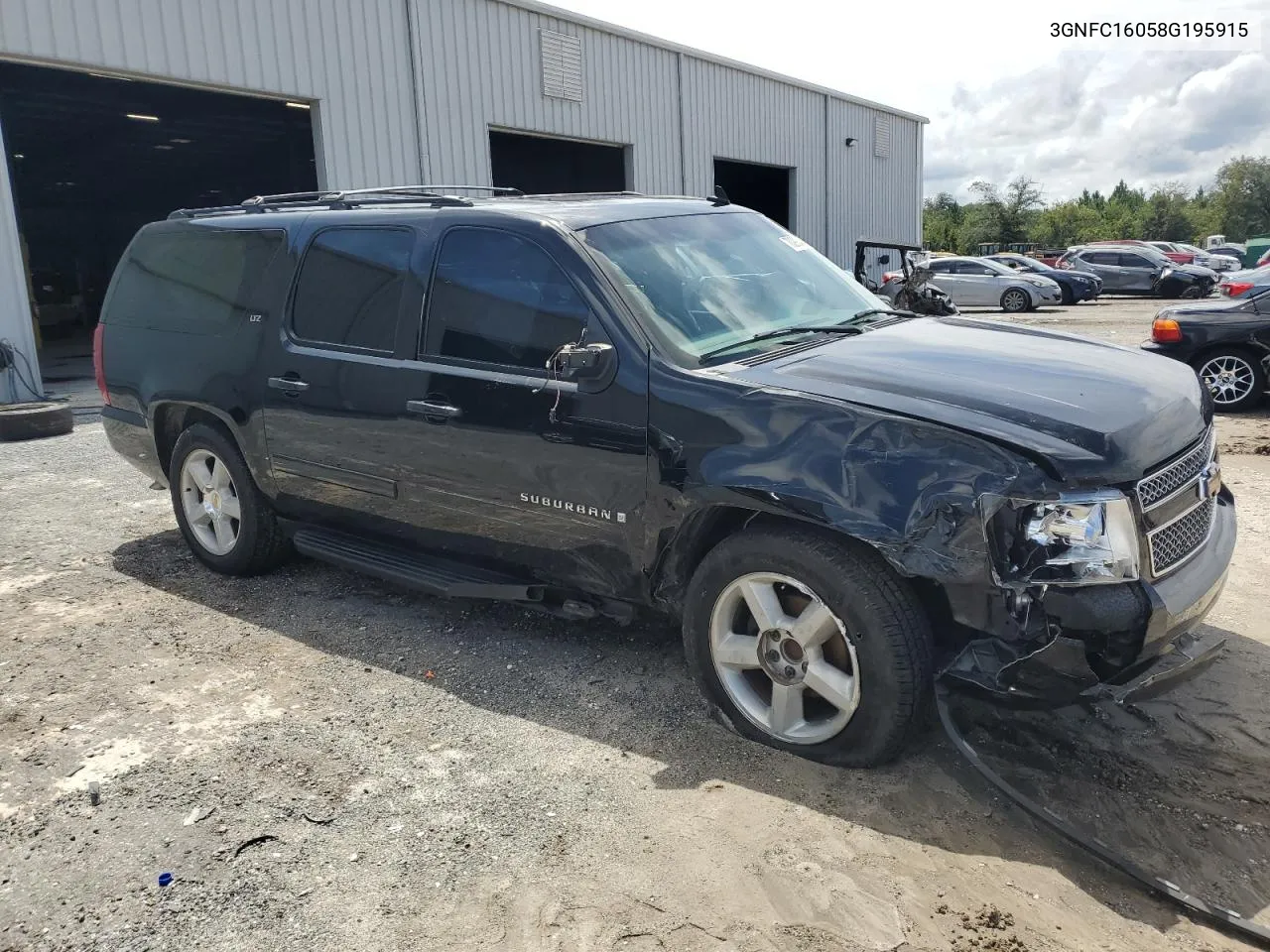 3GNFC16058G195915 2008 Chevrolet Suburban C1500 Ls