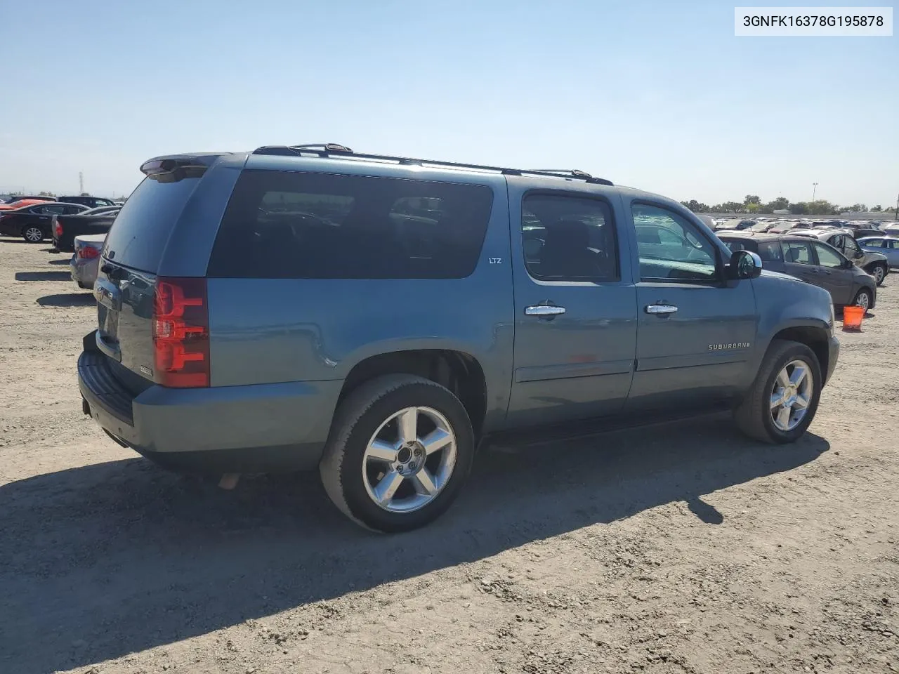 3GNFK16378G195878 2008 Chevrolet Suburban K1500 Ls