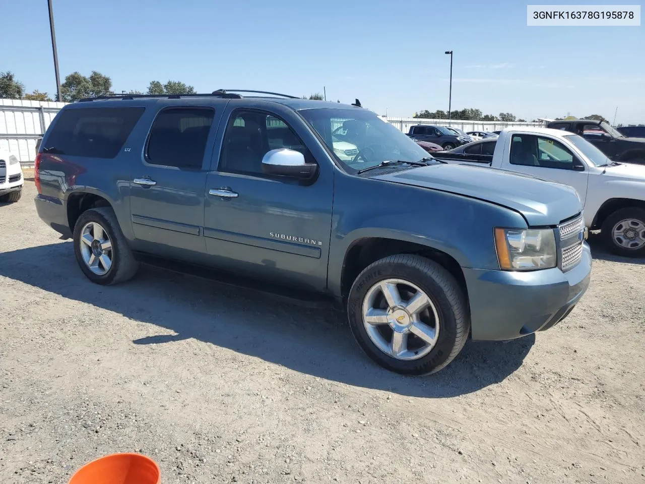 3GNFK16378G195878 2008 Chevrolet Suburban K1500 Ls