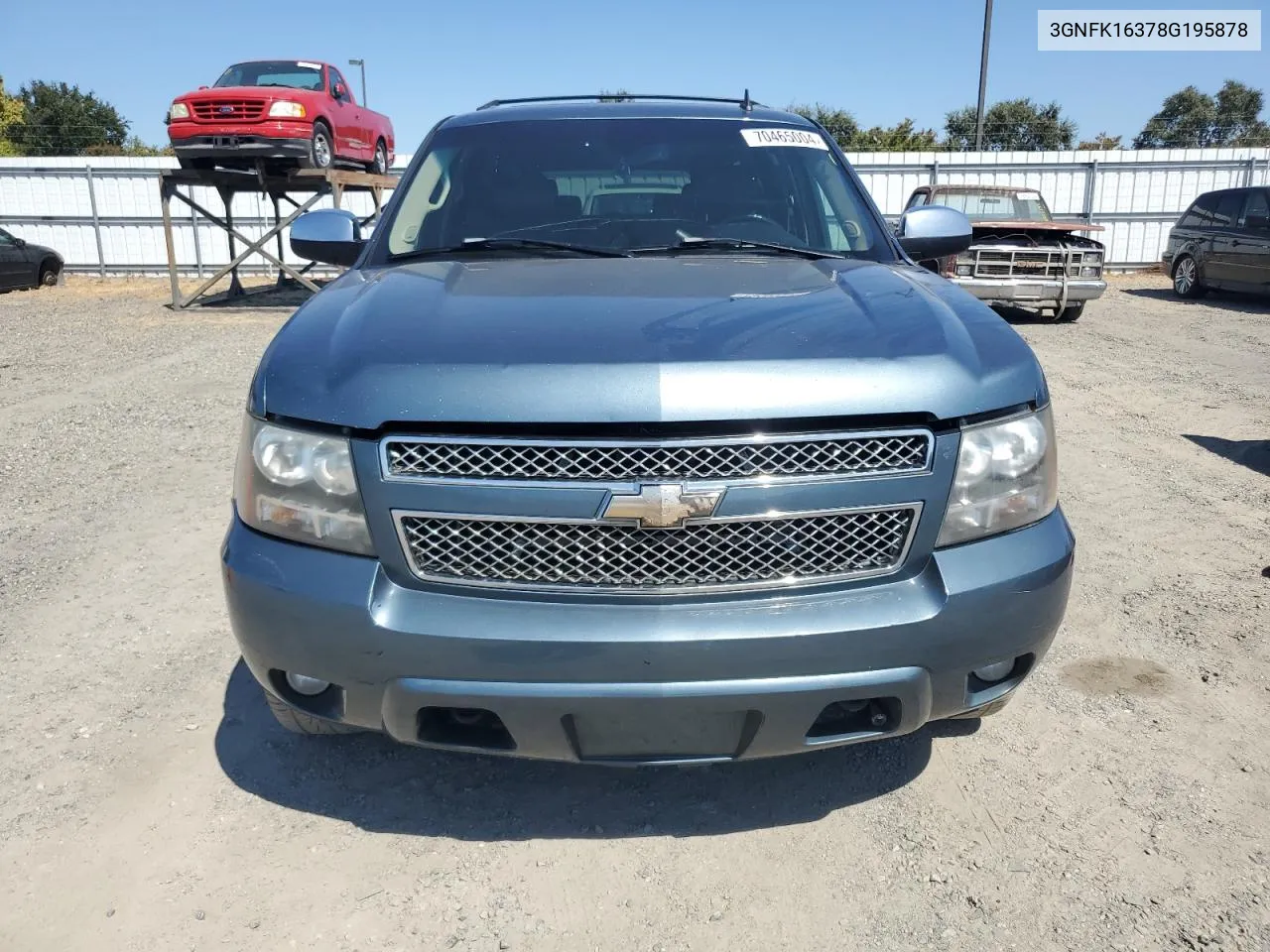 2008 Chevrolet Suburban K1500 Ls VIN: 3GNFK16378G195878 Lot: 70465004