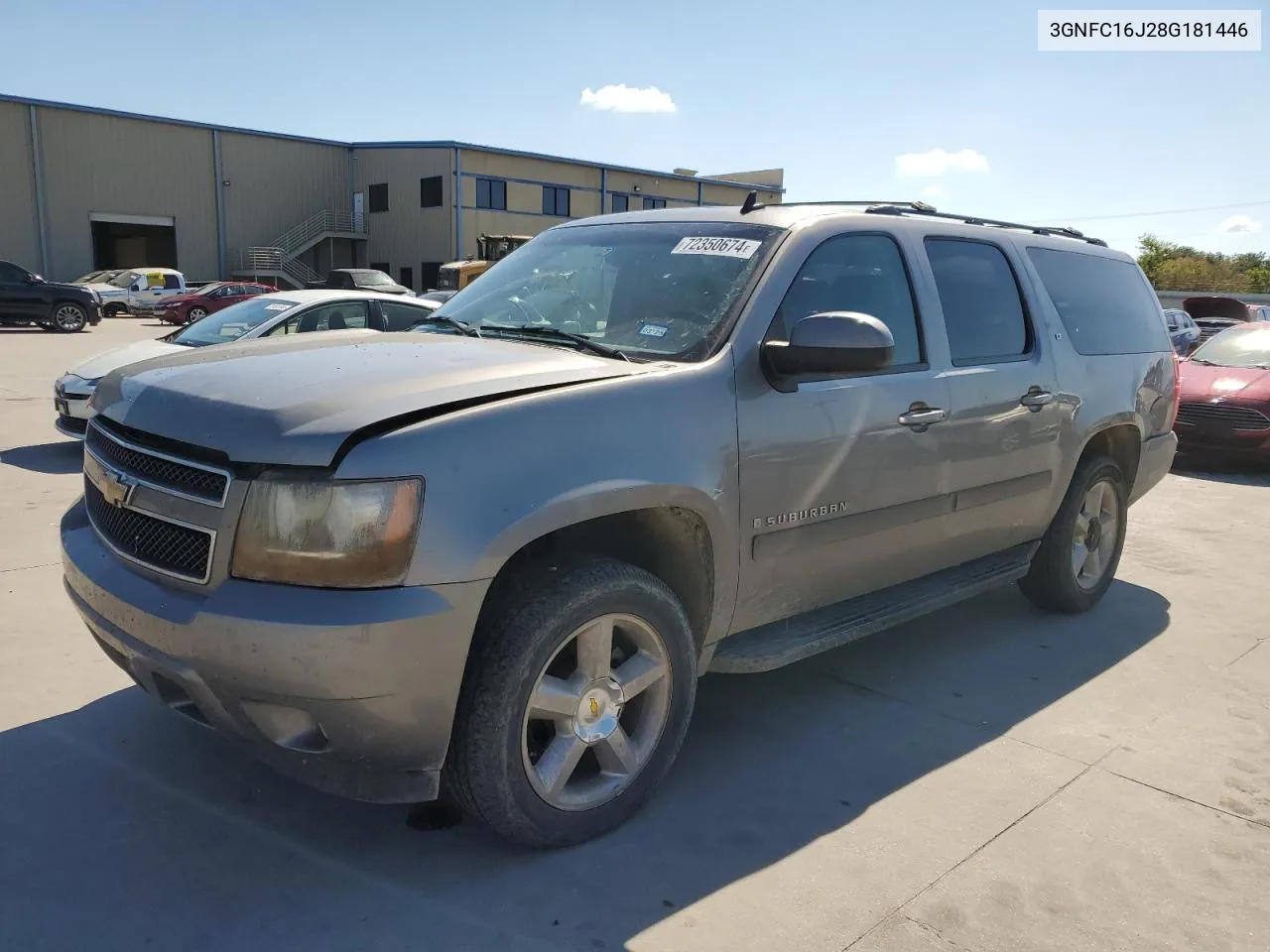 2008 Chevrolet Suburban C1500 Ls VIN: 3GNFC16J28G181446 Lot: 72350674