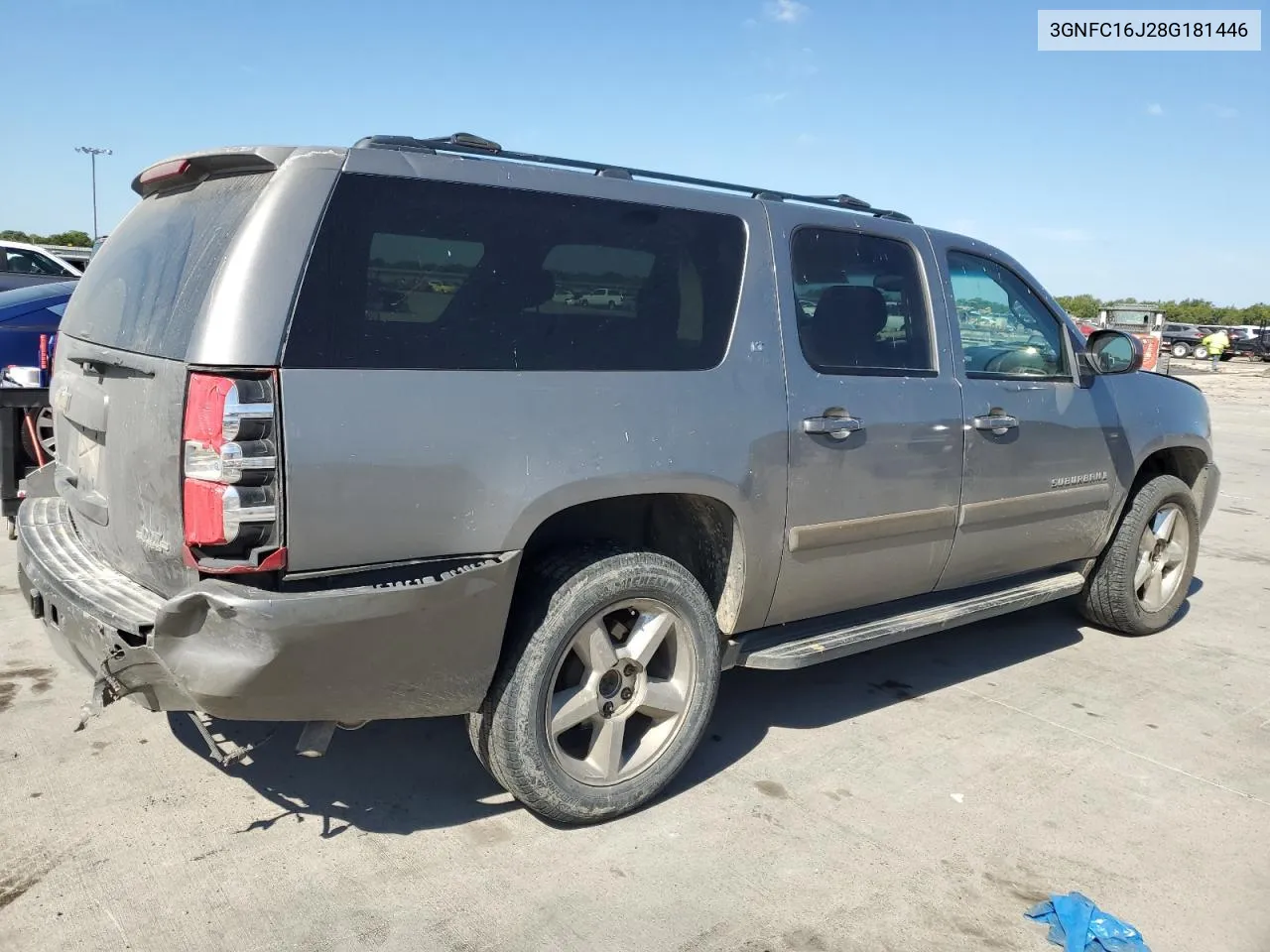 2008 Chevrolet Suburban C1500 Ls VIN: 3GNFC16J28G181446 Lot: 72350674