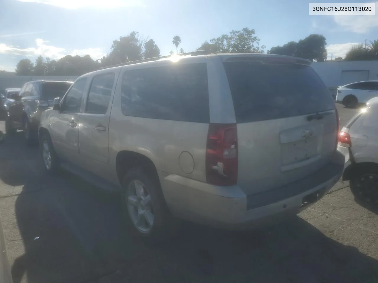 2008 Chevrolet Suburban C1500 Ls VIN: 3GNFC16J28G113020 Lot: 72404734