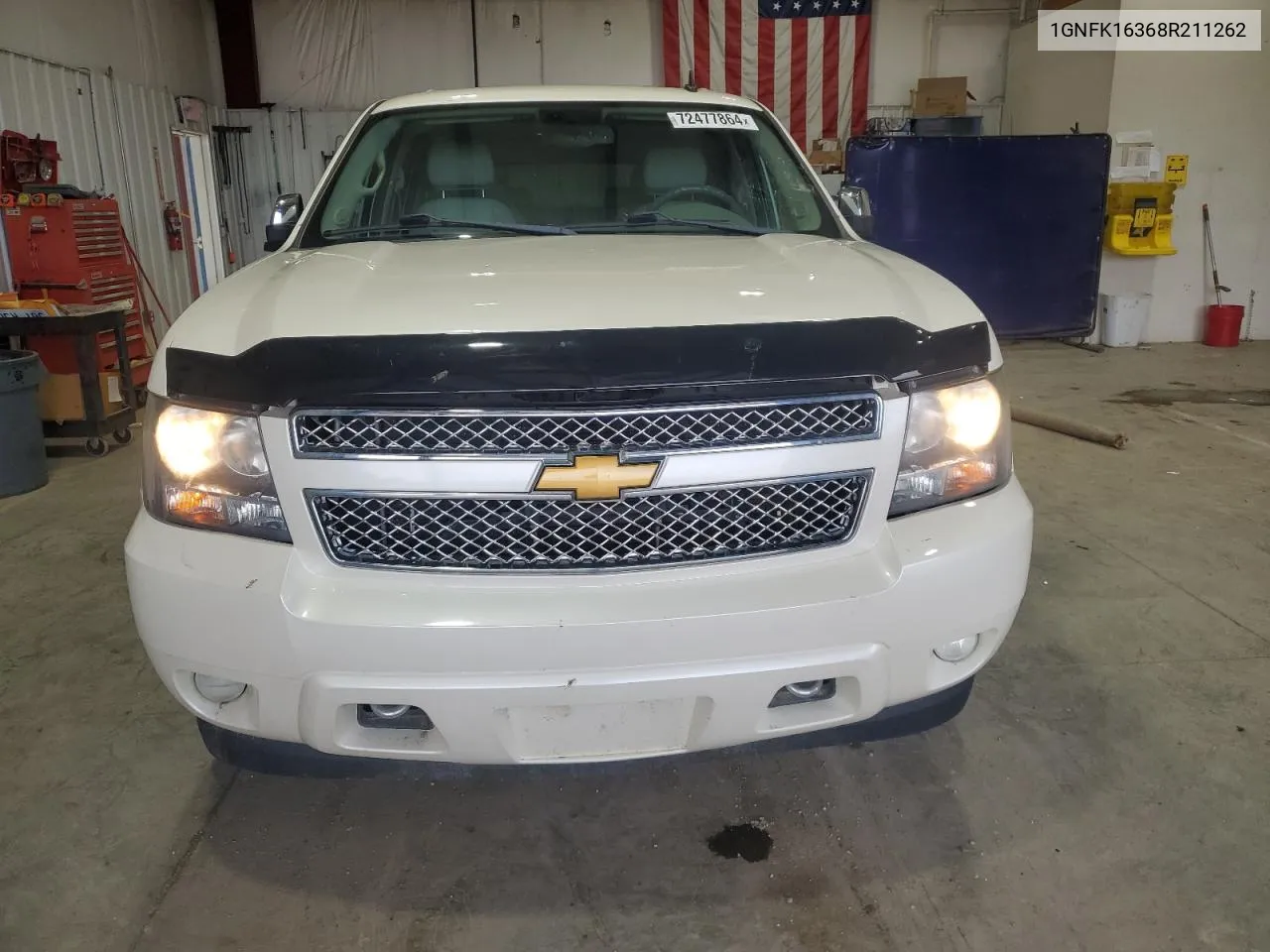 2008 Chevrolet Suburban K1500 Ls VIN: 1GNFK16368R211262 Lot: 72477864