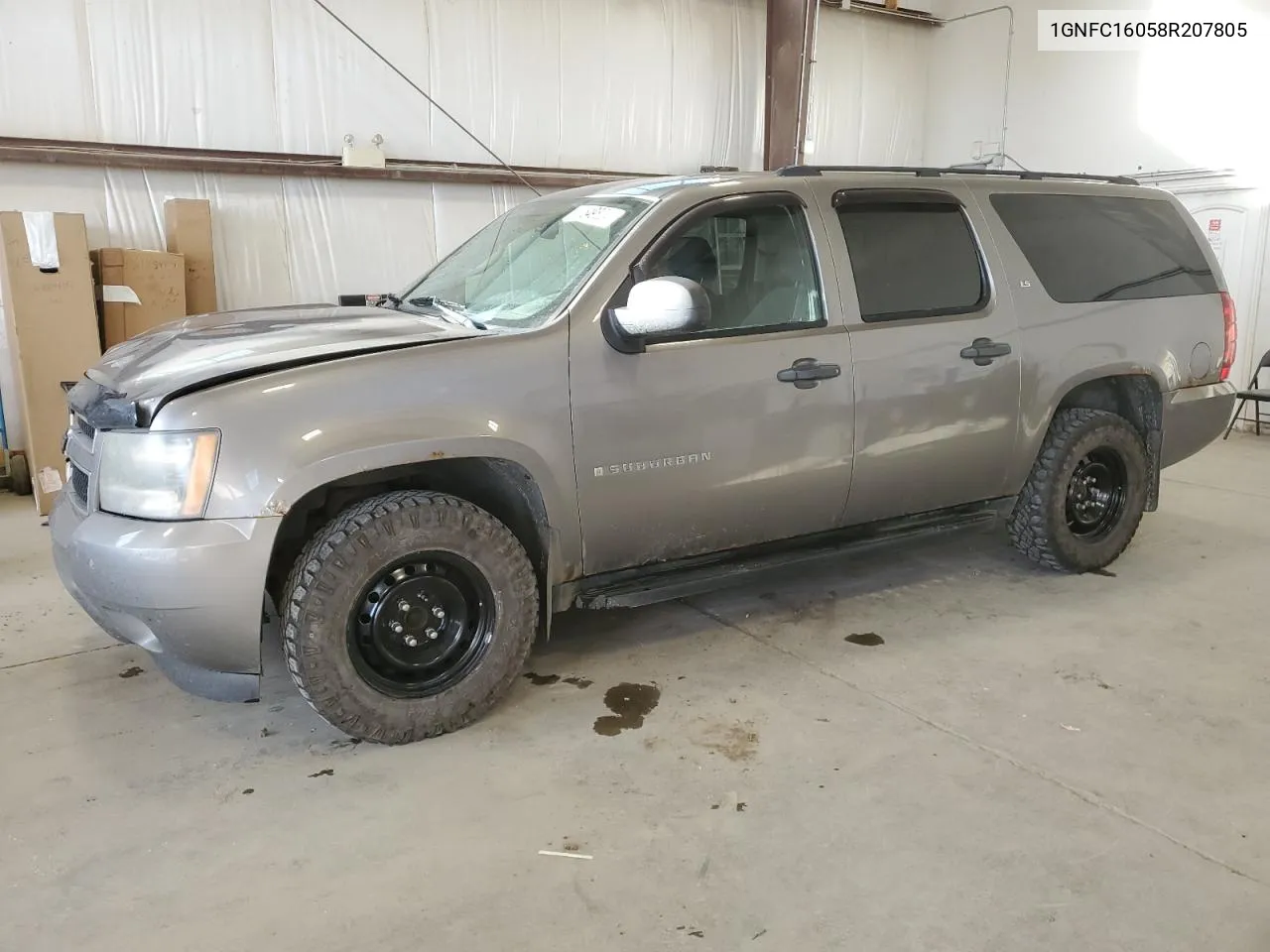 1GNFC16058R207805 2008 Chevrolet Suburban C1500 Ls