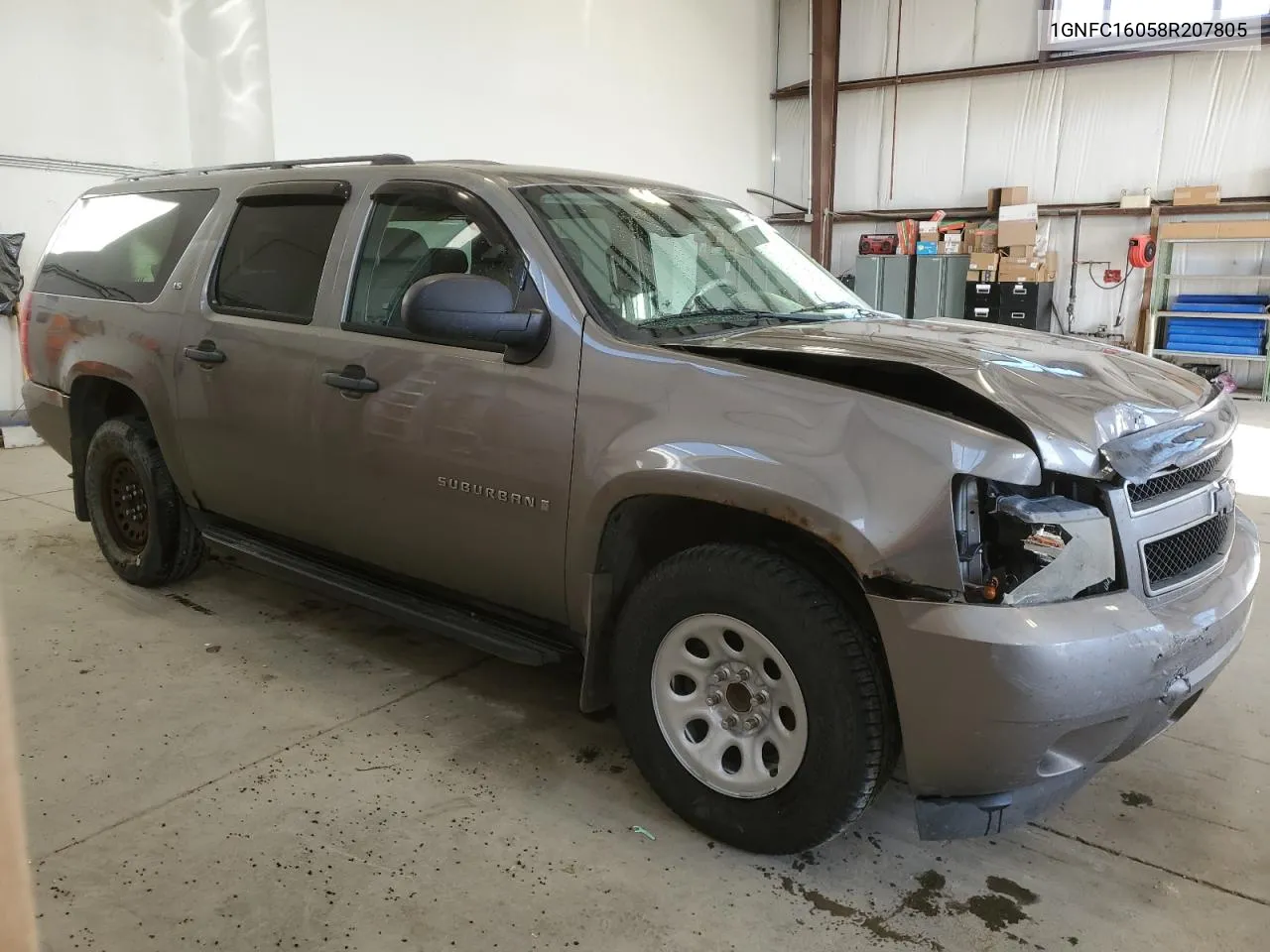 2008 Chevrolet Suburban C1500 Ls VIN: 1GNFC16058R207805 Lot: 72549824