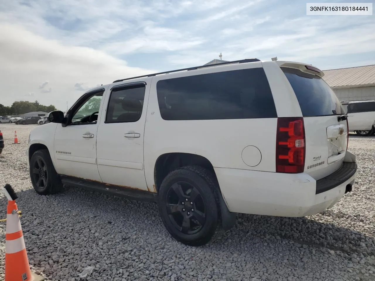 2008 Chevrolet Suburban K1500 Ls VIN: 3GNFK16318G184441 Lot: 72591944