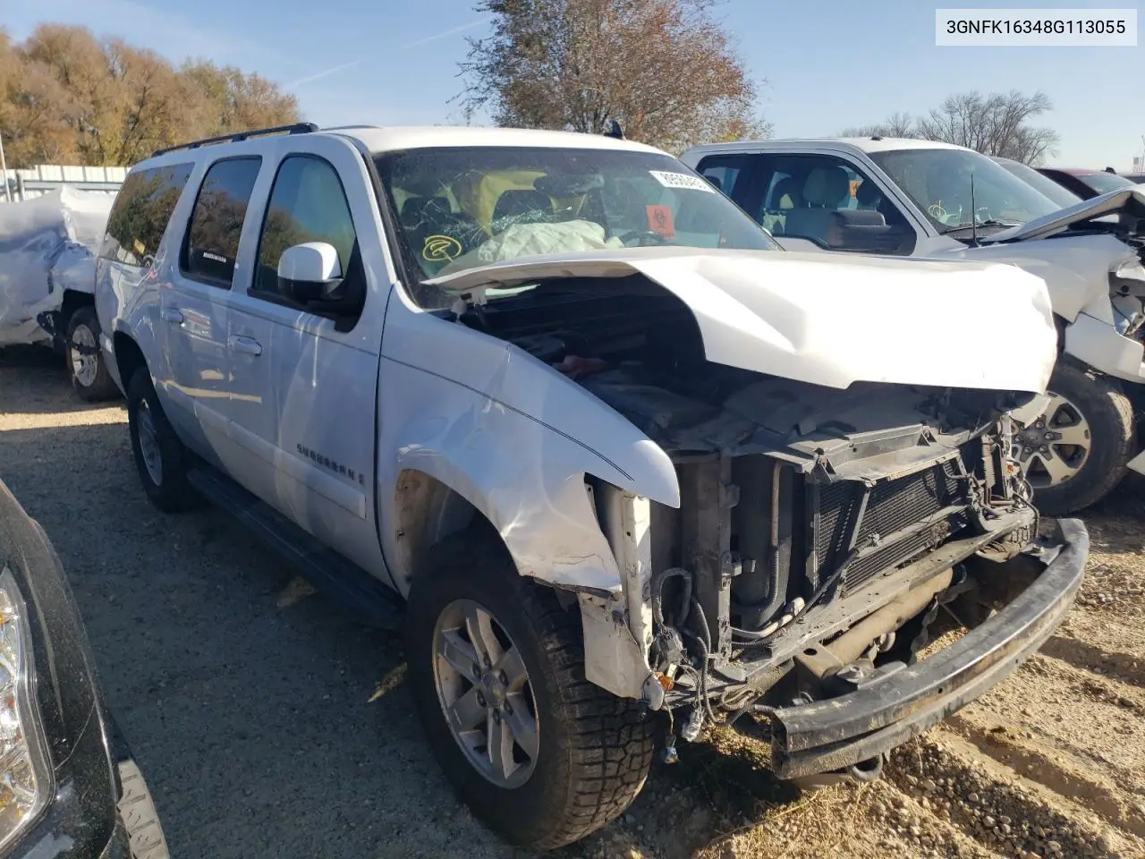3GNFK16348G113055 2008 Chevrolet Suburban K1500 Ls