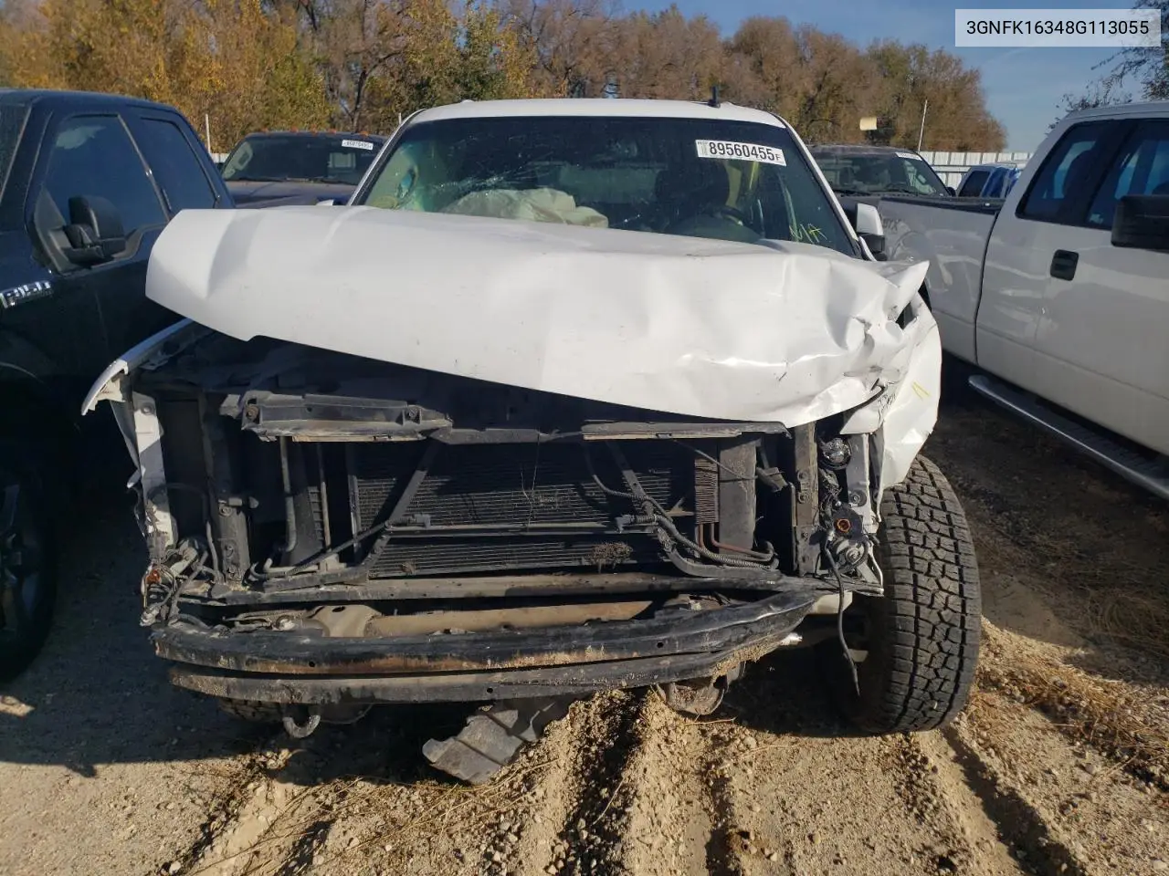 3GNFK16348G113055 2008 Chevrolet Suburban K1500 Ls